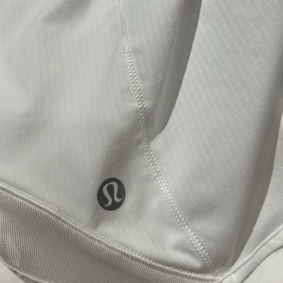Lululemon Hotty Hot HR Short 4” Lined White - Picture 6 of 6